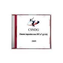 CD (édition 2009) danses imposées non ISU g) à k)